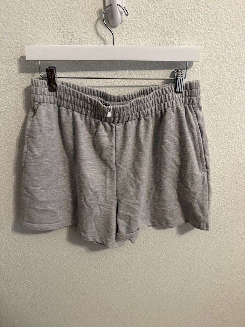 H&M Heather Gray Athletic Drawstring Shorts